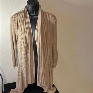 Chic Beige Women's Cardigan